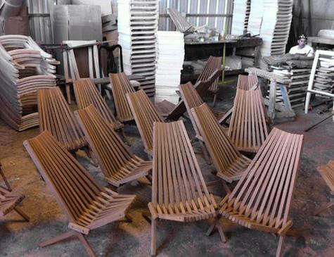 Outdoors: Panamerican Deck Chair from Industry of All Nations