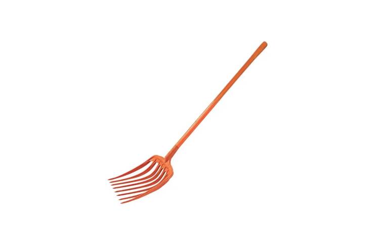The 8-Tine Poly Mulching Fork is \$8\2.98 at A.M. Leonard.