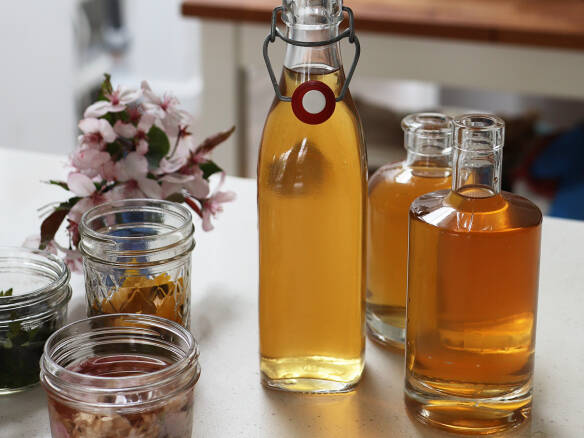 Homemade Spring Vermouth: Memories in a Bottle