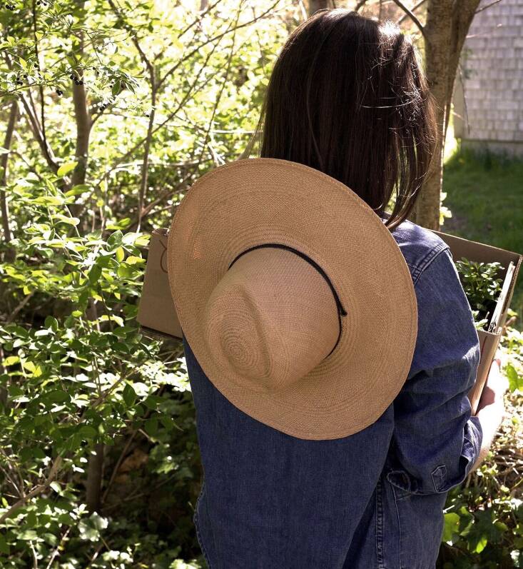 A wide-brimmed hat is a gardening must for summer: Gamine&#8\2\17;s Simon hat is \$\253.