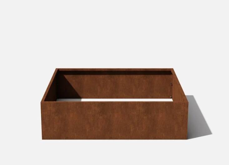 The Corten Steel Series Garden Bed Planter by Veradek comes in two sizes; from \$\189.99 at Wayfair.