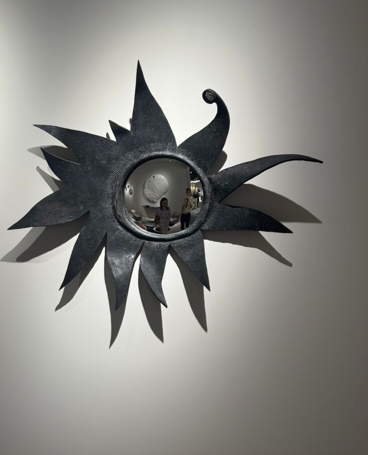 \2\20;I walked TEFAF New York (The European Fine Art Foundation) with an old friend this year, where I fell in love with a series of mirrors by a French artist named Line Vautrin, who I knew nothing about. According to her page on Christie\2\17;s, Vogue once dubbed her the \2\16;poetess of metal.'\2\2\1; \2\1\1; Nick Spain