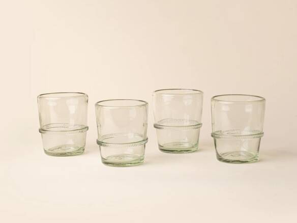 Banded Glassware