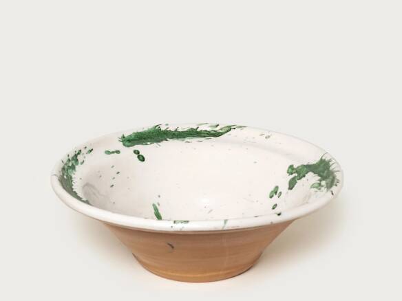 Extra Large Splatterware Serving Bowl