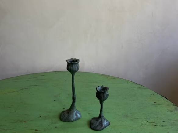 Poppy Candlestick Holder