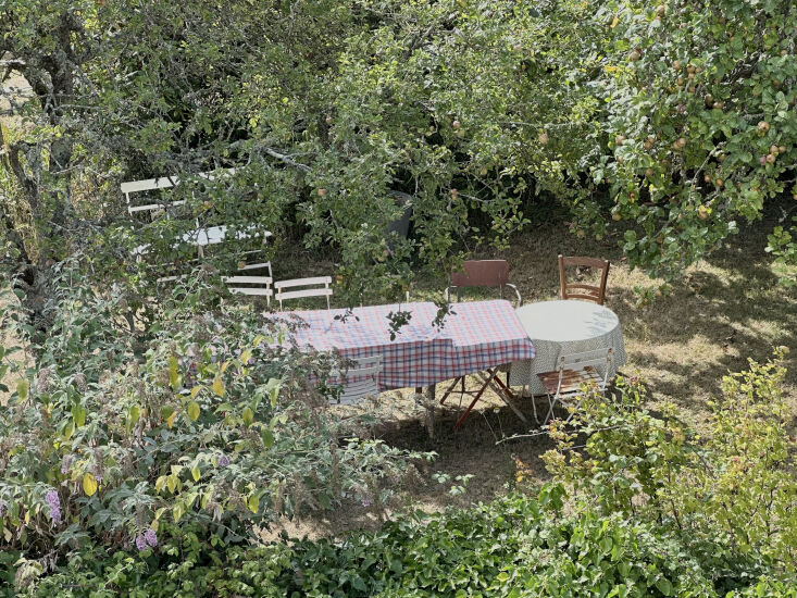 Photograph courtesy of Rendez-vous sur la Côte, from Rendez-vous sur la Côte: A Family Hotel in Bréhec, Brittany. (Check out our roundup of our favorite metal bistro chairs here.)